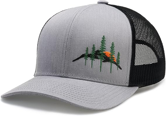 Bộ sản phẩm mũ lưỡi trai LARIX Trucker, Wild Sunrise, No Sweat Hat Liner