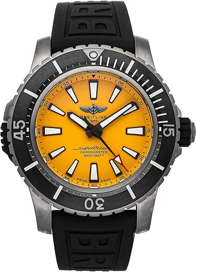 Đồng hồ Breitling Superocean Titanium mặt số vàng 48mm dành cho nam E17369241I1S1