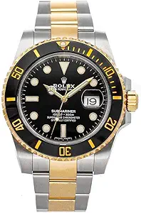 Đồng hồ Rolex Submariner Date mặt đen vàng/thép cho nam 116613LN-0001