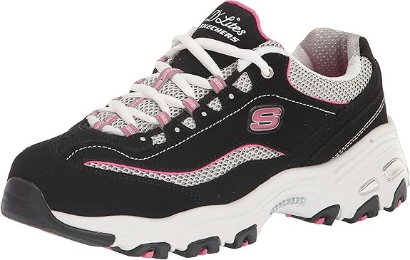 Giày Sneaker nữ Skechers D'Lites-Life Saver Memory Foam buộc dây