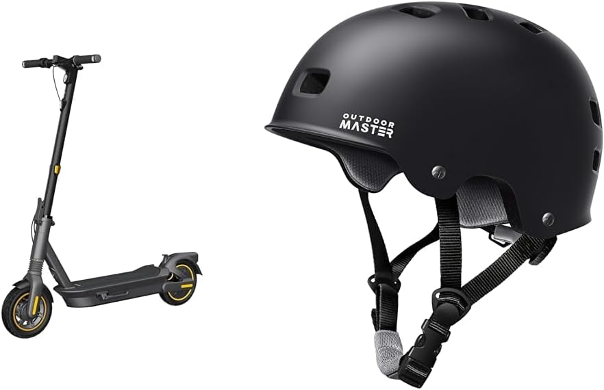 Xe điện Segway Ninebot MAX có động cơ mạnh mẽ, phạm vi di chuyển xa, tốc độ tối đa 18,6 & 22mph, hệ thống treo kép (Chỉ MAX G2), xe tay ga dành cho người lớn được chứng nhận UL-2271 2272