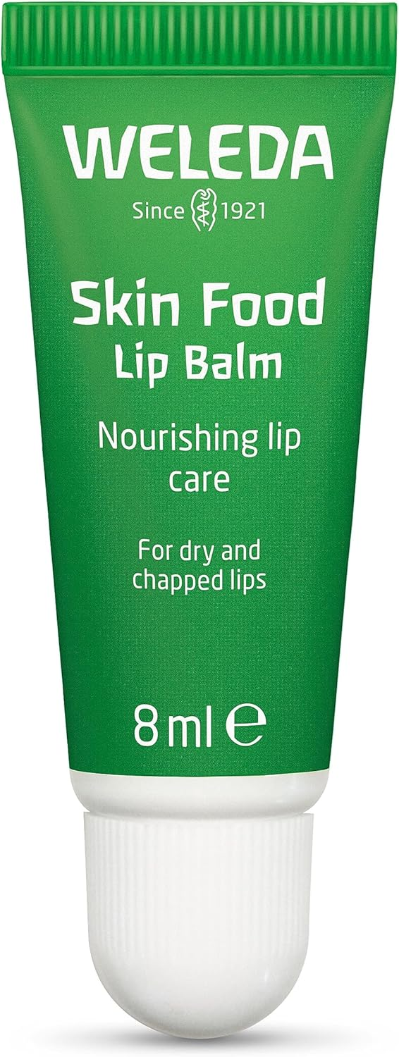Son dưỡng môi WELEDA Skin Food 8ml | Dưỡng ẩm cho môi khô nứt nẻ | Hàng rào bảo vệ | Son bóng nhẹ
