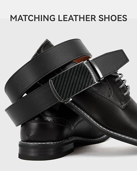 Thắt lưng da nam CHAOREN Thắt lưng có khóa cài - Kiểu dáng tùy chỉnh, phong cách dễ dàng (35mm)