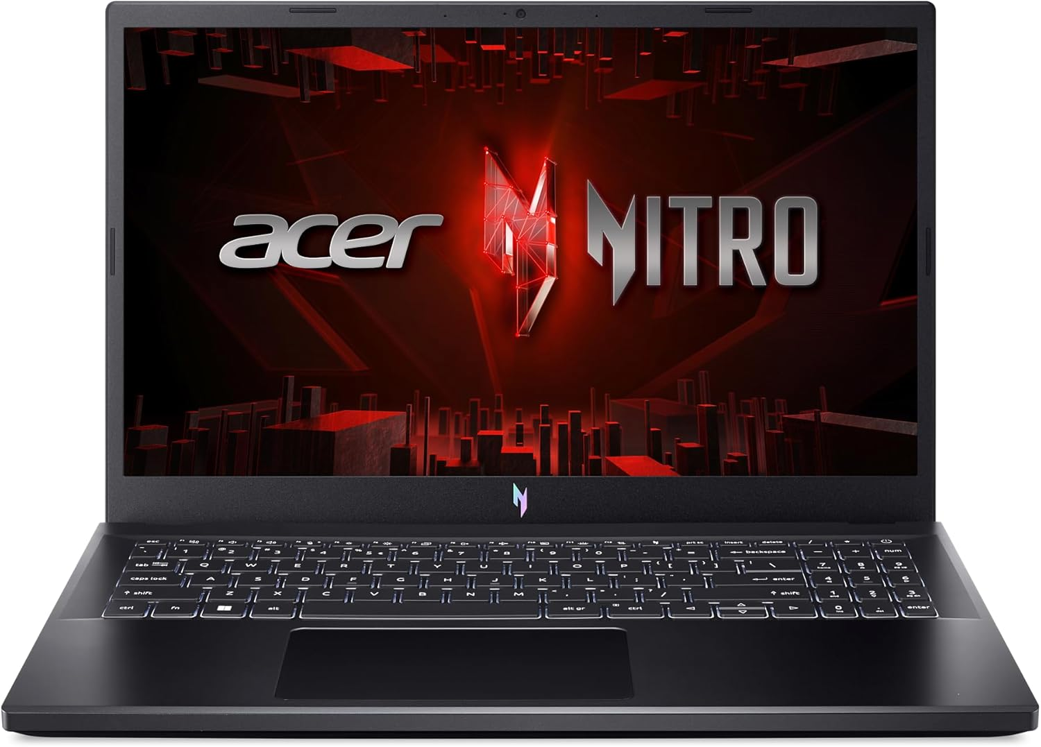 Máy tính xách tay chơi game Acer Nitro V | Bộ xử lý Intel Core i9-13900H | GPU máy tính xách tay NVIDIA GeForce RTX 4060 | Màn hình 15,6" FHD IPS 144Hz | 16GB DDR5 | Ổ SSD Gen 4 512GB | WiFi 6 | KB có