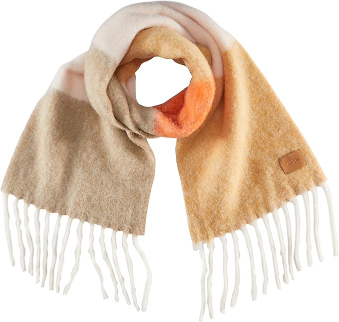 Vince Women's Brushed Oversized Alpaca Striped Scarf