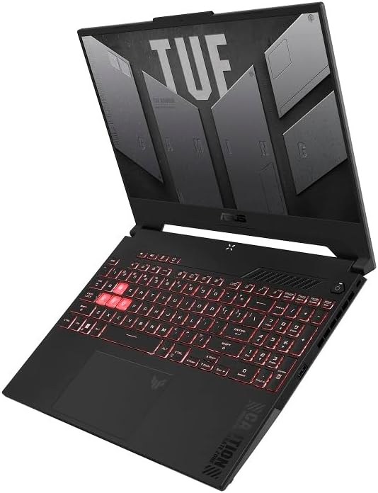 Máy tính xách tay chơi game ASUS TUF Gaming A15, 15,6” FHD 144Hz, Màn hình 100% sRGB, GeForce RTX 4050, AMD Ryzen 7 7435HS, 16GB DDR5, 512GB PCIe SSD, Wi-Fi 6, Windows 11, FA507NUR-AS73