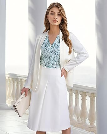 VALOLIA Womens Tops 1/2  Neck Blouses