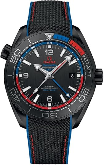 Đồng hồ nam Omega Seamaster Planet Ocean Automatic mặt số đen 215.92.46.22.01.004