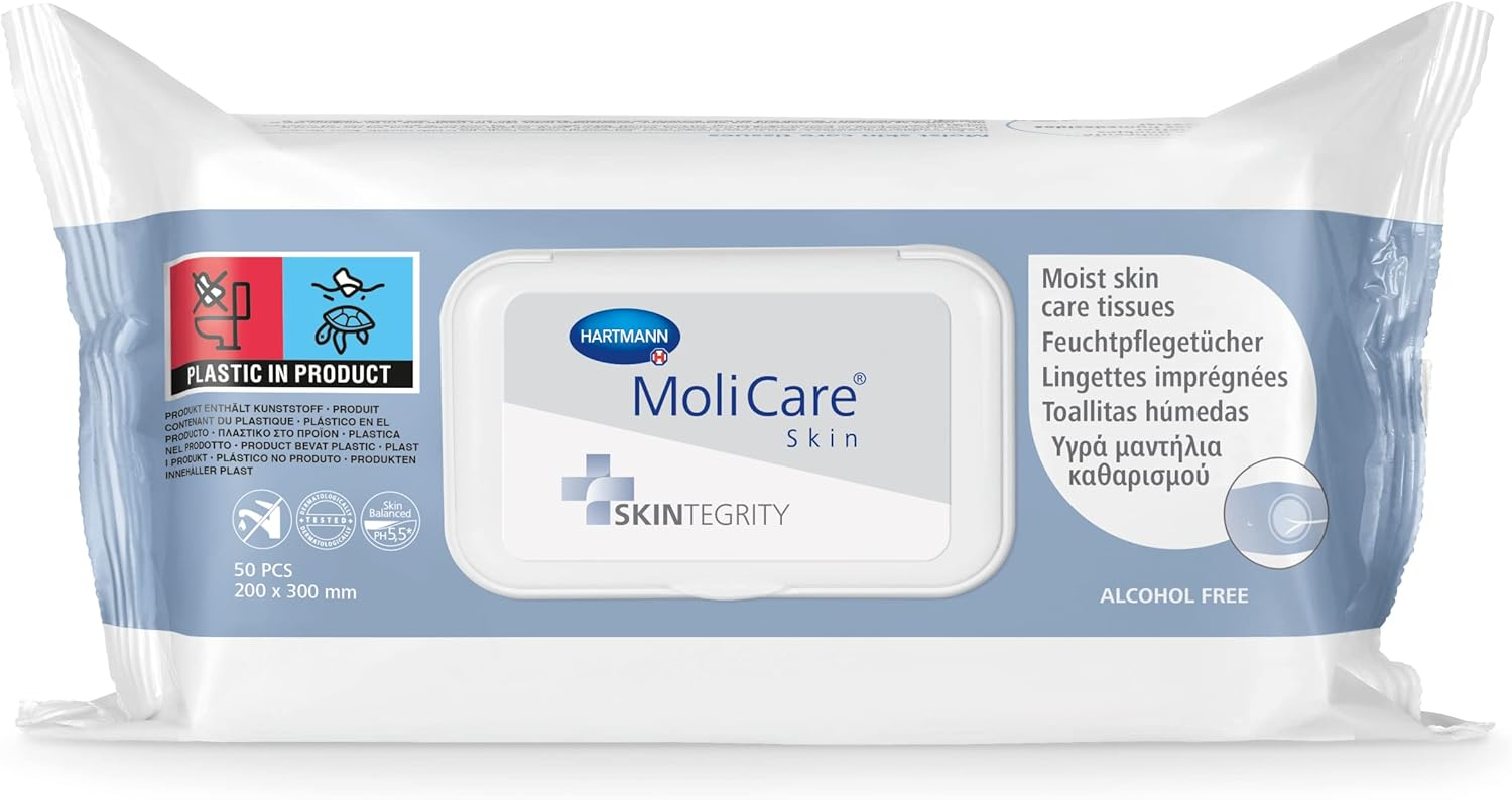 Molicare Skin Moist Care Tissues 50-Pieces