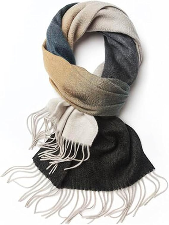 Novawo Wool Scarf Soft Warm Winter Scarves Wraps for Women and Unisex