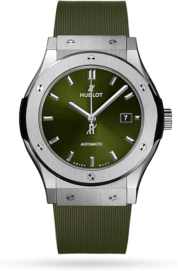 Đồng hồ nam Hublot Classic Fusion Automatic mặt xanh 542.NX.8970.RX