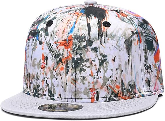 Mũ Snapback Quanhaigou dành cho nam nữ, phong cách Hip Hop, mũ phẳng nhiều màu sắc, mũ bóng chày có thể điều chỉnh cho thanh thiếu niên