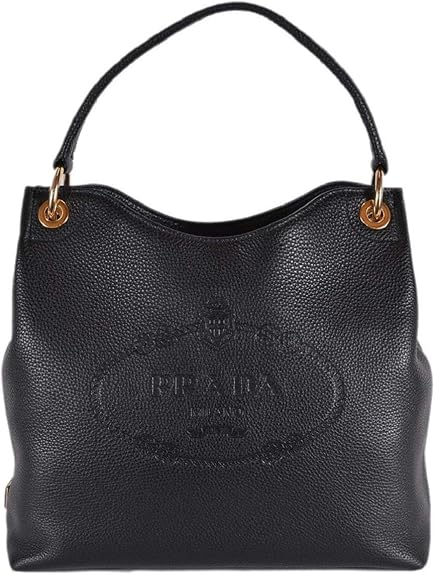 Túi xách Prada Satchel Bag dành cho nữ - Túi xách da đen Vitello Daino dành cho nữ 1BC051 Túi xách dành cho nữ