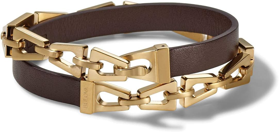 Vòng tay quấn cổ điển Bulova dành cho nam